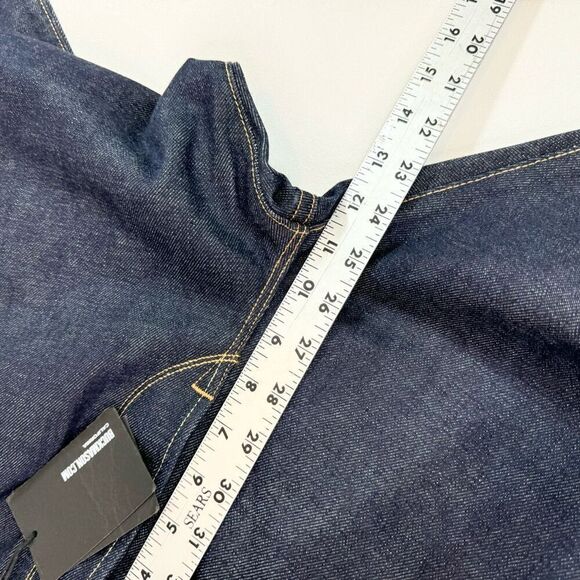 Buck Mason Jeans Mens Size 32 Blue Cotton Five Pocket Button Fly Denim New - Picture 6 of 11